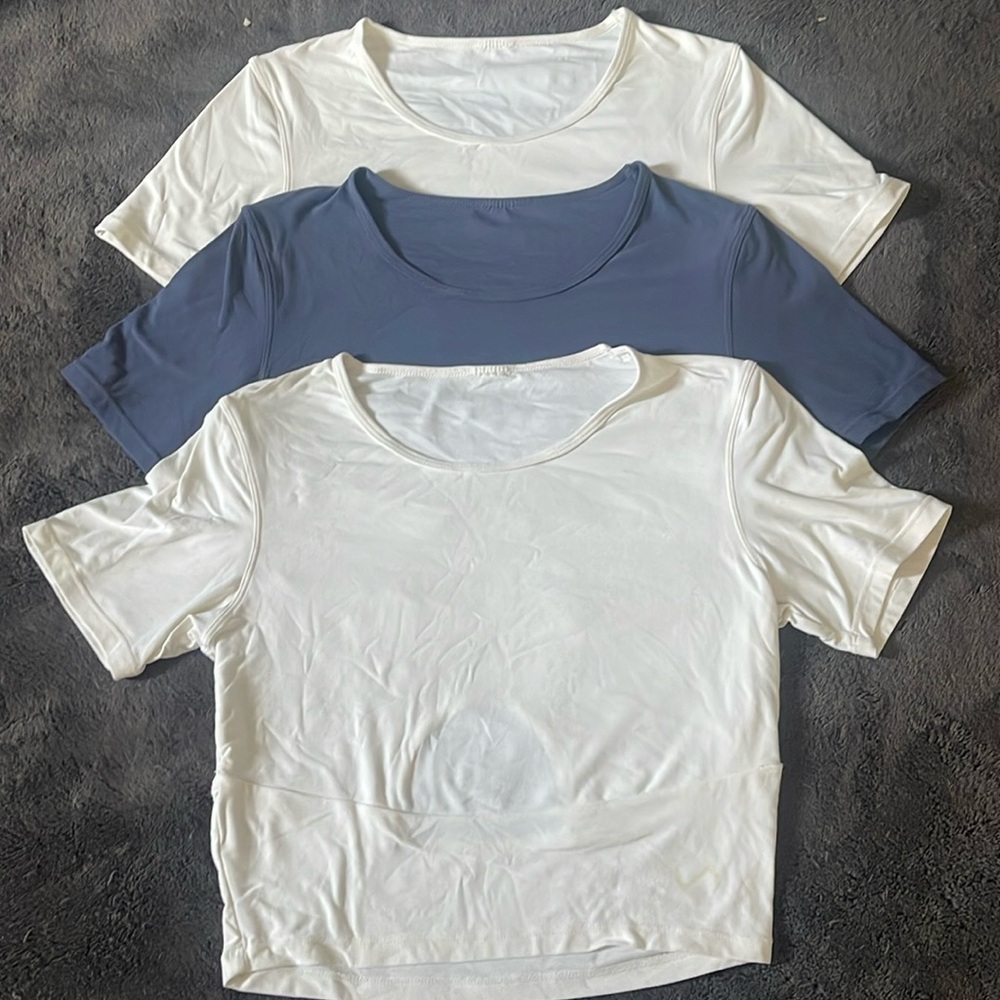 3 TLF crop tops